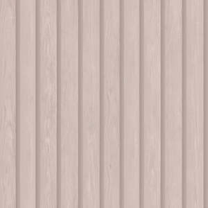Sample - Acacia Wood Slat Wallpaper - Pink