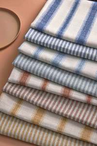 Wren Stripes Upholstery Fabric - 8 Colours