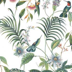 Animal Wallpaper: Adilah Wallpaper - White