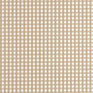 Gingham Charm Wallpaper - Camel