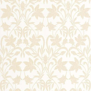 Floral Wallpaper: Primrose Wallpaper - Naturel