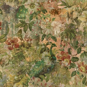 Thalia - Peacock Wallpaper - Multi - Paste The Paper