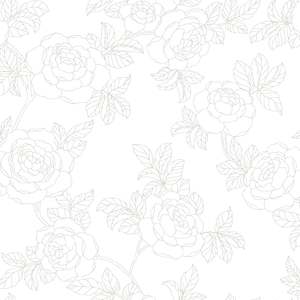 Duro: Sample - Inez Wallpaper - Grey