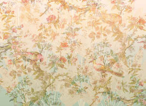 Oiseau de Paradis Mural Wallpaper