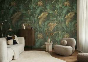 As Creation: The Wall 4 - Wallpaper Panel - Dreamy Leaf