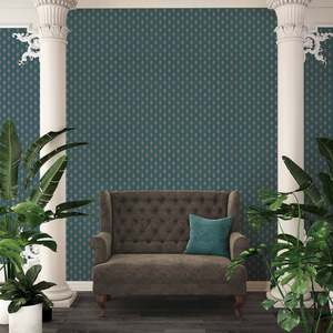 As Creation: Hex Glamour Heavy Weight Wallpaper - Aqua