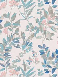Sample - Meadow Whisper - Architects Wallpaper - Multi Pink
