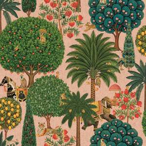 Bengal – Menagerie Wallpaper – Blush