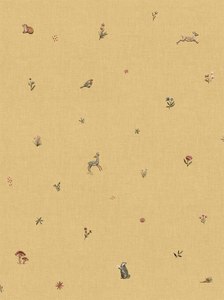 Bambi Wallpaper - Mustard