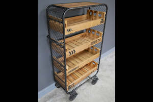 Cabinets: Industrial Shelves