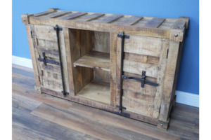 Industrial Wooden Cabinet