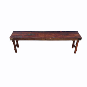 Reclaimed Wooden Bench Seat