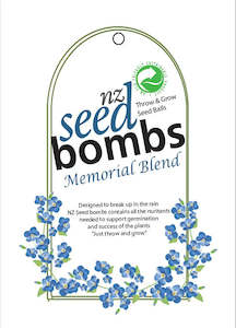 Outdoor: NZ Seed Bombs - Memorial