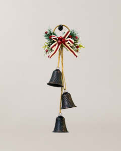 Christmas: Hanging Bell Trio in Metal