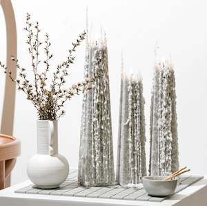 Black Iris - Living Light Icicle Candles