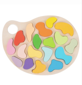 Kids Umbrellas: ARTIST PALETTE PUZZLE