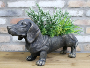 Vases Planters: Sausage Dog Planter