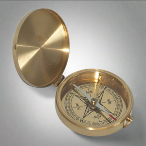 76mm Brass Compass