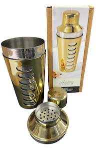 STAINLESS STEEL RECIPE COCKTAIL SHAKER