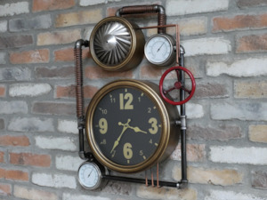Mancave: Industrial Clock