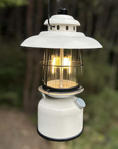 White USB Forest Lantern