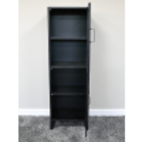 Cabinets: Black Industrial Cabinet