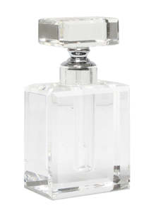 Bath And Body: PERFUME BOTTLE-GLASS ICON 20CM