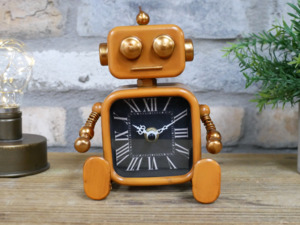 Kids Umbrellas: Sitting Robot Clock
