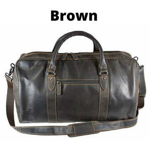 Leather Wilson Weekender