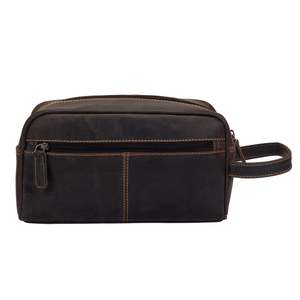 Greenwood Leather Leather Toiletry Bag