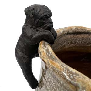 Ornaments: BULLDOG HANGING RIM