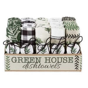 Dish Towel  - Green House
