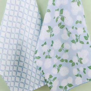 Dish Towel - Hydrangea Garden Set 2