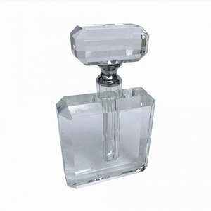 Bathroom: Large Square Perfume Bottle