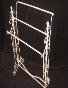 Bathroom: Towel Rack