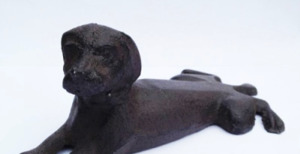 Bathroom: Flat Dog Door Wedge