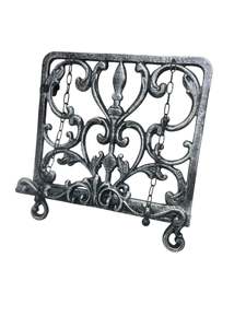 Tableware: Silver Recipe Book Holder