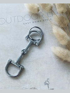 Horse Bit Keyring