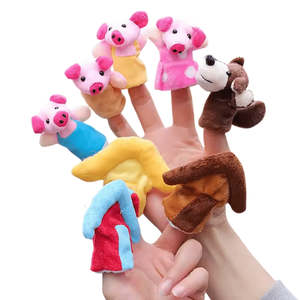 3 Little Pigs Finger Puppets (set of 8)