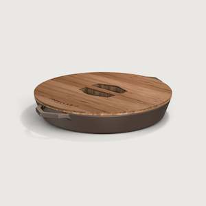 36cm Grande Legacy Pan & Serving Lid by Ironclad Co.