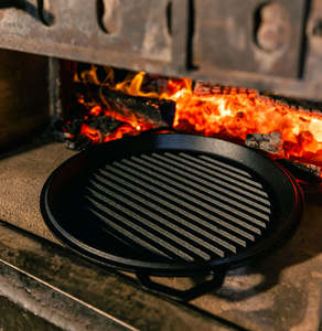 36cm Handcrafted Cast Iron Almost Perfect Grande Grill