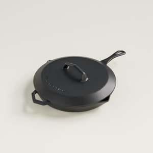 28cm Satin Enamel Legacy Pan & Lid