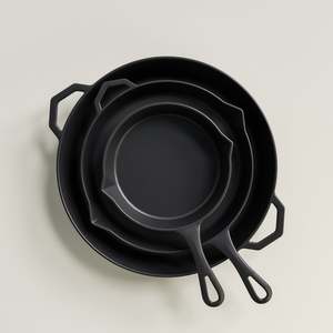 Satin Enamel Cast Iron Nesting Bundle