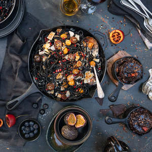 The Satin Enamel Cast Iron Entertainer's Bundle
