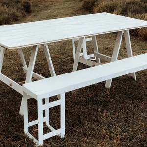 Table - White Wooden