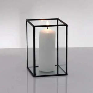 Black Candle Holder - Medium