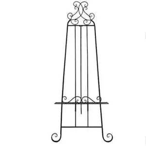 Easel - Black Scroll