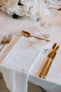 Tableware: Gold Cutlery