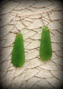 Earrings: Greenstone Earrings item #7340