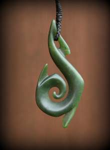 Spiral Koru: Greenstone Contemporary Koru item #7250